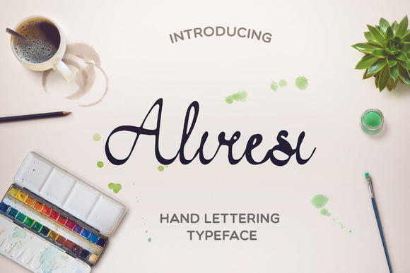 Aliresi: A Script Handwritten Font That Elevates Handmade Design