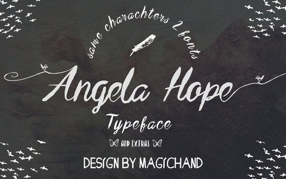 Angela Hope: A Script Handwritten Font for Warm Editorial Identity