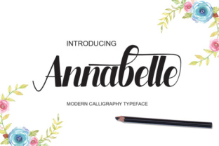 Annabelle Font: Modern Calligraphy for Elegant Branding