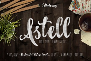 Astel: Vintage Script Handwritten Font for Scroll-Stopping Brand Content