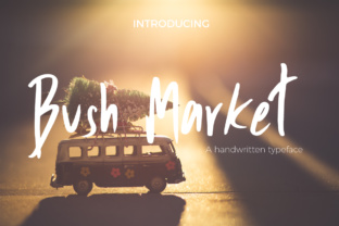 Bush Market Script: A Handwritten Typeface for Impactful Campaigns