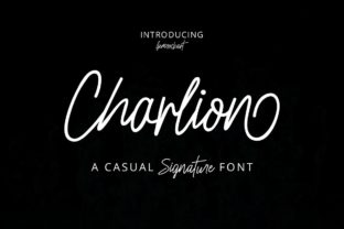 Charlion Script Font for Handmade Brands