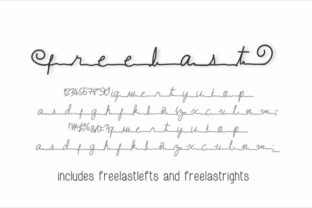 Freelast: An Elegant Script Handwritten Font for Thoughtful Publishing