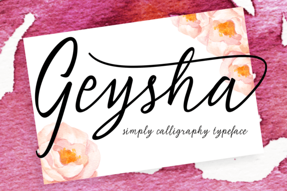 Geysha: A Premium Script Handwritten Font for Digital Design