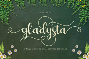 Gladysta: A Modern Script Handwritten Font for Business Branding