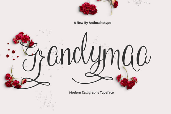 Grandymaa: A Sweet Script Handwritten Font for Editorial Warmth
