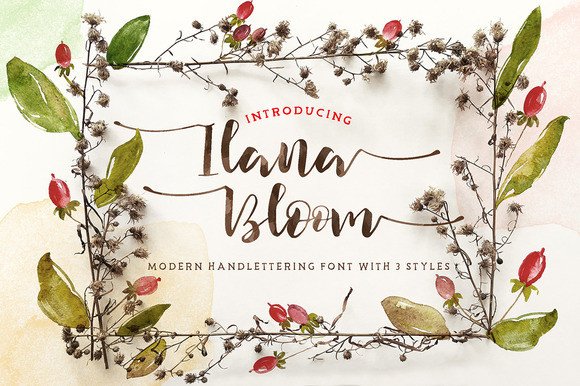 Ilana Bloom: A Feminine Script Handwritten Font for Elegant Campaigns