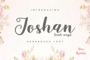 Joshan Brush: A Script Handwritten Font for Timeless Editorial Charm