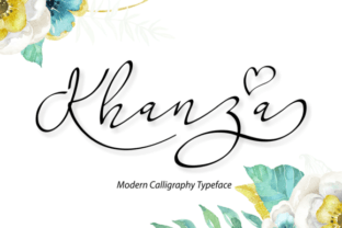 Khanza: A Hand Drawn Script Font for Editorial Warmth