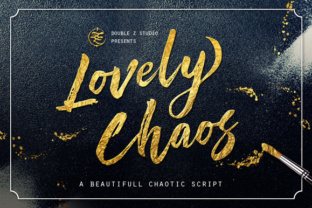 Lovely Chaos Script Handwritten Font for Elegant Branding