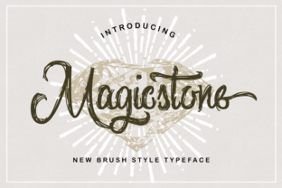 Magicstone: A Hand-Painted Script Font with Soul