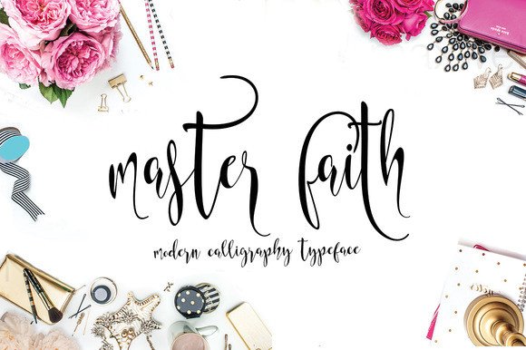 Master Faith Script Handwritten Font for Digital Design