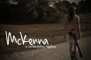 McKenna: A Contemplative Handwritten Font for Digital Branding