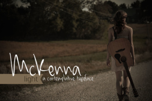 McKenna Light: A Contemplative Script Handwritten Font for Digital Branding