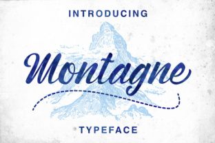 Montagne Typeface for Elegant Digital Branding