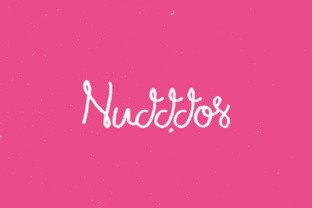 Nudddos: A Handmade Script Handwritten Font for Thoughtful Design