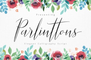 Parlinttons Script: A Premium Script Handwritten Font for Editorial Design