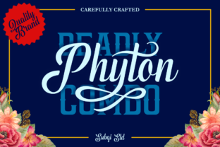 Phyton Font: A Vintage Modern Script Handwritten Typeface for Digital Brands