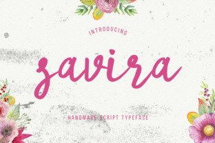 Savira Script Typeface for Elegant Brand Identity