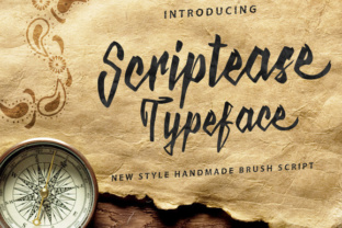 Scriptease: A Natural Handwritten Script Font for Authentic Branding