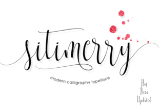Sitimerry: A Modern Calligraphy Typeface for High-Impact Campaigns