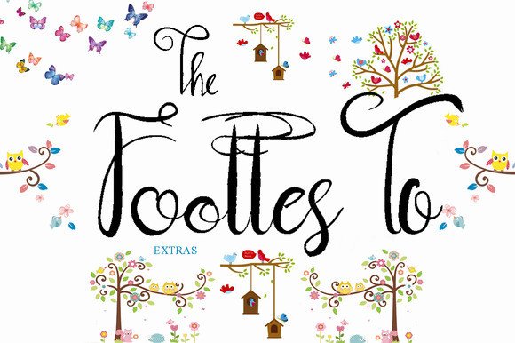 The Foottes to Font for Elegant Brand Identity
