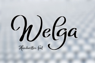 Welga: A Sweet Script Handwritten Font for Real Business Branding