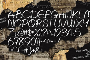 Written Lies Script Handwritten Font for Crafters