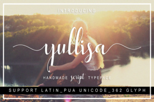 Yullisa Script: A Stunning Handwritten Script Font for Editorial Design